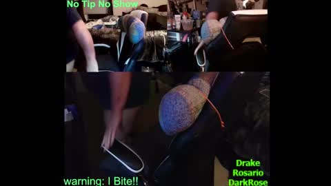 Drake D Vamp aka Drake DarkRose online show from 01-12-25, 09:30