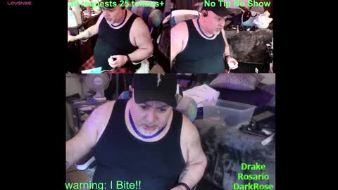 Drake D Vamp aka Drake DarkRose online show from 01-25-25, 12:38