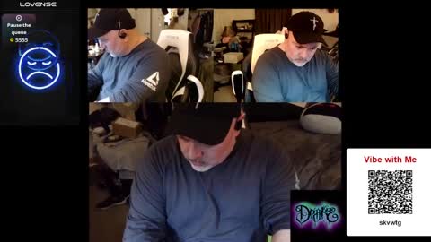 Drake D Vamp aka Drake DarkRose online show from 02-14-25, 04:58