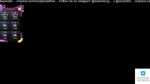 DUKE J              online show from 11-22-25, 02:43