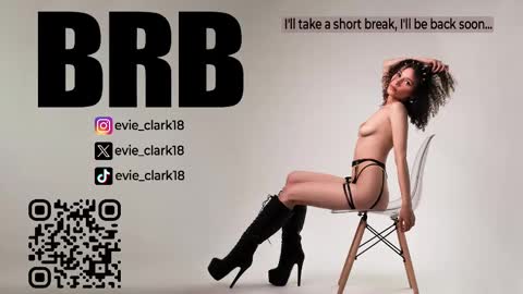 Snapshot of evie_clark_ chatting on 02-24-25, 06:26 My name is Evie nice to meet you really get to know me better private is open online show from 02-24-25, 06:26