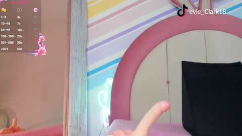 Snapshot of evie_clark_ chatting on 02-26-25, 12:27 My name is Evie nice to meet you really get to know me better private is open online show from 02-26-25, 12:27