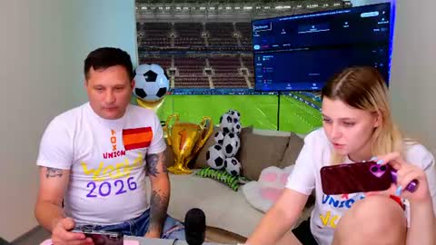 We are a couple Leo and Sofiayou are always welcome here online show from 06-21-26, 08:33