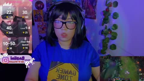 LALISA online show from 12-21-24, 08:50