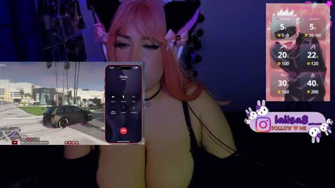 LALISA online show from 01-28-25, 08:47