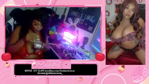 Snapshot of goddesscocoaa chatting on 04-24-26, 03:20 Goddess Cocoa online show from 04-24-26, 03:20