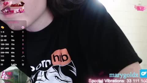 Snapshot of gold_mary_ chatting on 02-03-25, 10:03 Mary online show from 02-03-25, 10:03