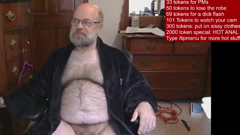 Snapshot of hairydaddybear69 chatting on 06-05-26, 11:38 HairyDaddyBear69 online show from 06-05-26, 11:38