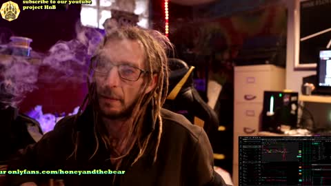Honey and Bear online show from 12-19-24, 01:07