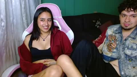 Snapshot of hotlatinocouple__ chatting on 05-15-26, 11:45 Eevee Zoro online show from 05-15-26, 11:45