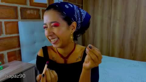 Snapshot of isapaz90 chatting on 10-24-25, 02:02 Isabela Paz online show from 10-24-25, 02:02