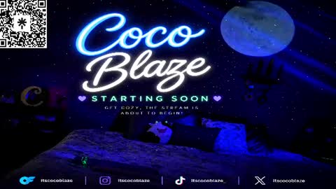 Snapshot of itscocoblaze chatting on 07-19-26, 03:21 CoCo Blaze online show from 07-19-26, 03:21