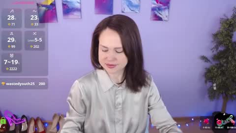 Snapshot of izzy_cam chatting on 02-13-25, 05:26 Queen of nylon Victoria online show from 02-13-25, 05:26