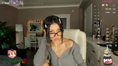 Snapshot of jinny_gold chatting on 12-31-24, 08:59 MY NEW INSTA jinny goldy online show from 12-31-24, 08:59