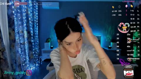 Snapshot of jinny_gold chatting on 01-17-25, 02:39 MY NEW INSTA jinny goldy online show from 01-17-25, 02:39