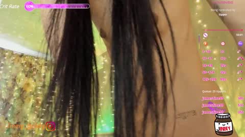 Snapshot of jinny_gold chatting on 01-26-25, 08:46 MY NEW INSTA jinny goldy online show from 01-26-25, 08:46