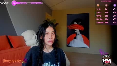 Snapshot of jinny_gold chatting on 02-24-25, 03:33 MY NEW INSTA jinny goldy online show from 02-24-25, 03:33