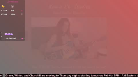 Grace 25 and UNSEEN FEMALE MYSTERY GUEST 19 online show from 02-06-25, 02:33