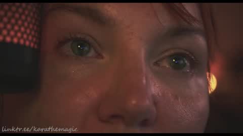 Snapshot of karathemagic chatting on 07-24-26, 02:37 I am here around 5am GMT karathemagic online show from 07-24-26, 02:37