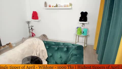 Snapshot of katarina_blades chatting on 04-30-26, 08:57 online show from 04-30-26, 08:57