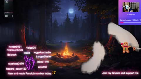 Snapshot of kimilee22 chatting on 12-10-24, 04:13 Wolfs Girl online show from 12-10-24, 04:13
