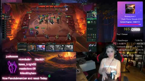 Snapshot of kimilee22 chatting on 01-30-25, 10:19 Wolfs Girl online show from 01-30-25, 10:19