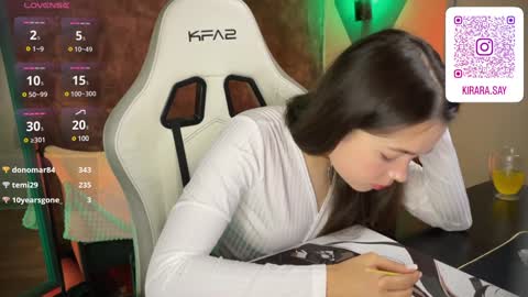 Snapshot of kirarasay chatting on 01-17-25, 10:11 Kira online show from 01-17-25, 10:11