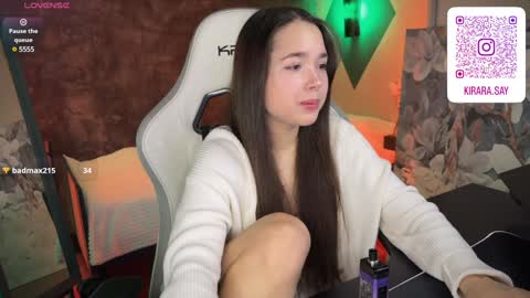 Snapshot of kirarasay chatting on 01-23-25, 10:22 Kira online show from 01-23-25, 10:22