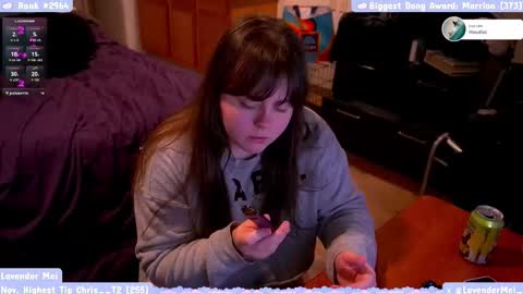 Snapshot of lavendermei chatting on 11-12-25, 02:12 LavenderMei online show from 11-12-25, 02:12