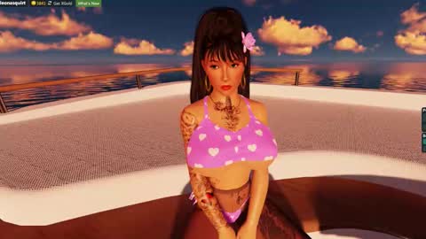 Snapshot of leona_squirt chatting on 02-15-26, 01:02 Leona online show from 02-15-26, 01:02