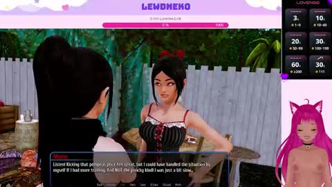 Snapshot of lewdnekonya chatting on 11-06-25, 02:12 Nemu Konishi online show from 11-06-25, 02:12