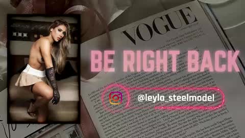 INSTA leylasteel model         online show from 04-26-26, 11:24