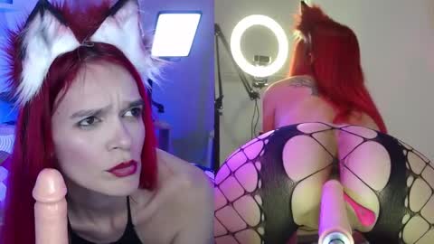 Snapshot of lilithqueen1 chatting on 12-06-24, 06:50 La pelirroja online show from 12-06-24, 06:50