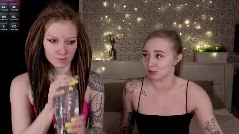 Snapshot of lisanelsona chatting on 02-19-26, 01:12 Hello our names are Kate and Alice this is our first day here. online show from 02-19-26, 01:12