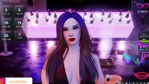 Snapshot of little_doll25 chatting on 02-13-25, 01:50 Succubus Blue online show from 02-13-25, 01:50