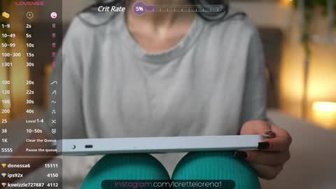 Snapshot of lorettelorenaa chatting on 12-30-24, 07:53 LoretteLorena online show from 12-30-24, 07:53