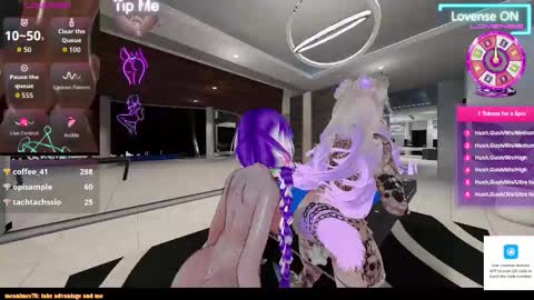 Snapshot of loveuniversal7777 chatting on 10-22-25, 11:48 Universalove7 VR online show from 10-22-25, 11:48