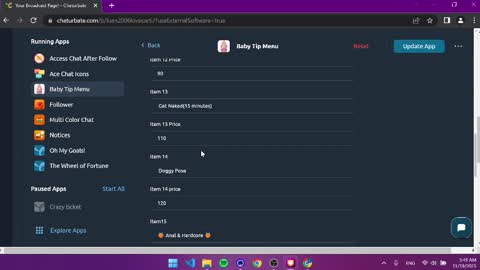 Snapshot of luan2006lovecarti chatting on 11-19-25, 01:49 luan online show from 11-19-25, 01:49