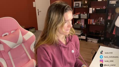 Lucie hot follow me on  online show from 12-03-24, 10:50