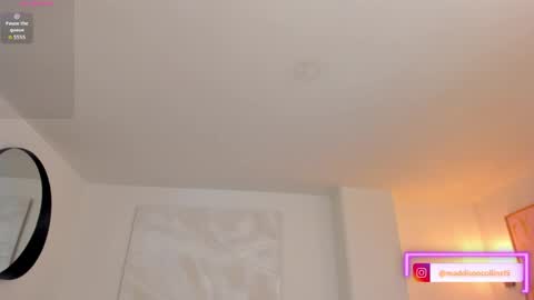 Snapshot of madisoncollinsx chatting on 05-19-26, 08:26 Maddi Collins online show from 05-19-26, 08:26