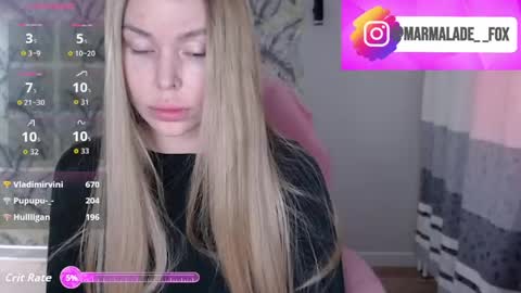 Snapshot of marmalade_fox chatting on 04-19-26, 04:12 Marmalade Fox online show from 04-19-26, 04:12