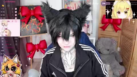 Snapshot of mekurisu chatting on 02-18-26, 01:23 mekurisu online show from 02-18-26, 01:23