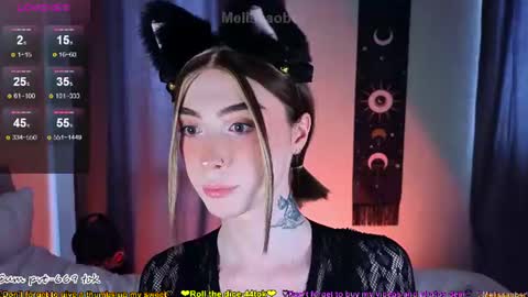 Melissa or abbreviated Mel or Lis online show from 07-10-26, 06:39