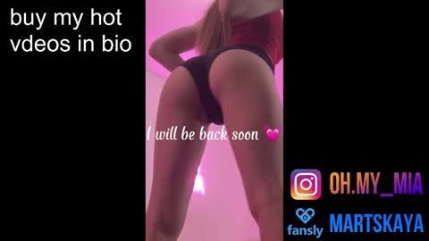 Mia Martskaya online show from 10-13-25, 10:04