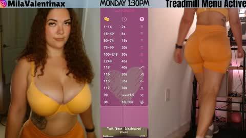 Snapshot of milavalentinax chatting on 05-18-26, 05:30 Mila Valentina online show from 05-18-26, 05:30