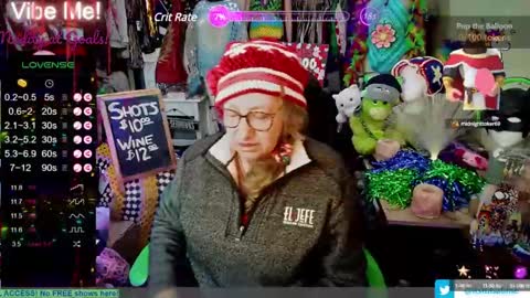 Tulsa Mae aka Mz. Pahkah online show from 01-21-25, 09:15