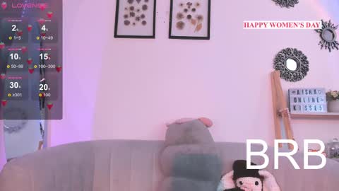 Aisha    birtthday show 15 noviembre online show from 03-10-25, 08:45