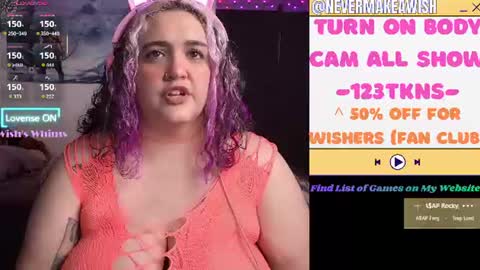 Wishs Playground online show from 07-15-26, 09:58