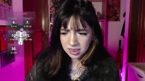 Snapshot of ninfa_ch chatting on 10-24-25, 01:57 Ninfa online show from 10-24-25, 01:57