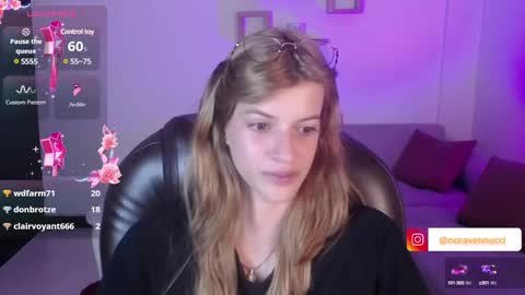 Snapshot of nora_vennucci chatting on 02-07-25, 11:55 Nora online show from 02-07-25, 11:55